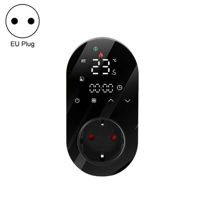 BHT12-EW Plug-in LED Thermostat With WiFi, EU Plug(Black) - Thermostat & Thermometer by buy2fix | Online Shopping UK | buy2fix