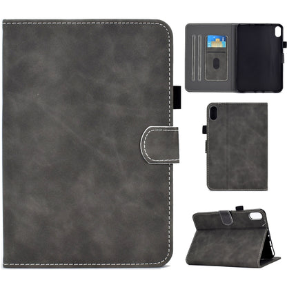 For iPad 2025 / 2022 Cowhide Texture Tablet Leather Smart Case(Grey) - iPad 2025 / 2022 Cases by buy2fix | Online Shopping UK | buy2fix
