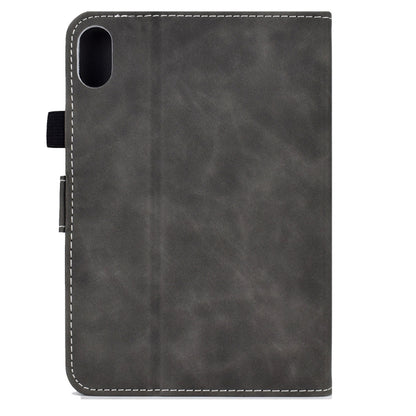 For iPad 2025 / 2022 Cowhide Texture Tablet Leather Smart Case(Grey) - iPad 2025 / 2022 Cases by buy2fix | Online Shopping UK | buy2fix