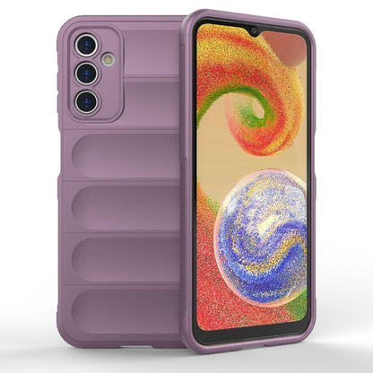 For Samsung Galaxy A14 5G Magic Shield TPU + Flannel Phone Case(Purple) by buy2fix