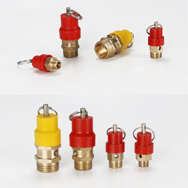 LAIZE Spring Type Safety Valve Pull Ring Exhaust Valve, Nominal Diameter:15mm - Valve Series by LAIZE | Online Shopping UK | buy2fix