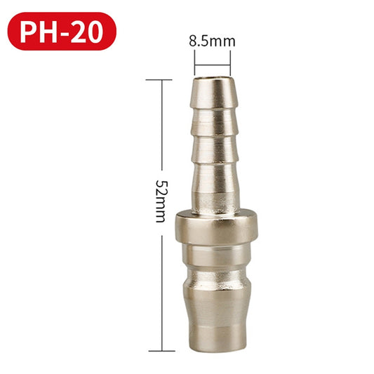 LAIZE PH-20 10pcs C-type Self-lock Pneumatic Quick Fitting Connector - Interface Series by LAIZE | Online Shopping UK | buy2fix