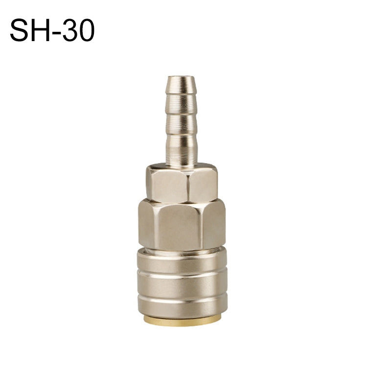 LAIZE SH-30 10pcs C-type Self-lock Pneumatic Quick Fitting Connector - Interface Series by LAIZE | Online Shopping UK | buy2fix