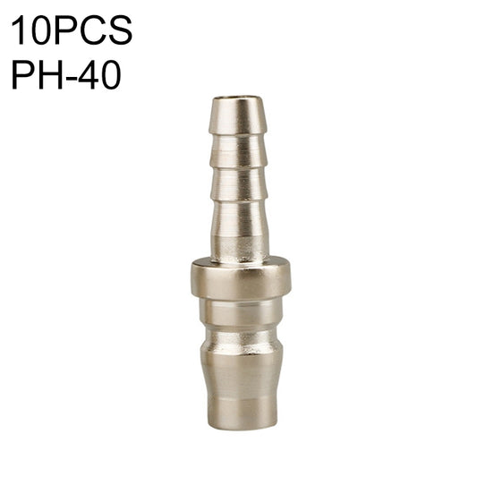 LAIZE PH-40 10pcs C-type Self-lock Pneumatic Quick Fitting Connector - Interface Series by LAIZE | Online Shopping UK | buy2fix