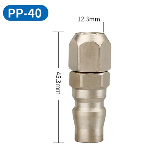 LAIZE PP-40 10pcs C-type Self-lock Pneumatic Quick Fitting Connector - Interface Series by LAIZE | Online Shopping UK | buy2fix