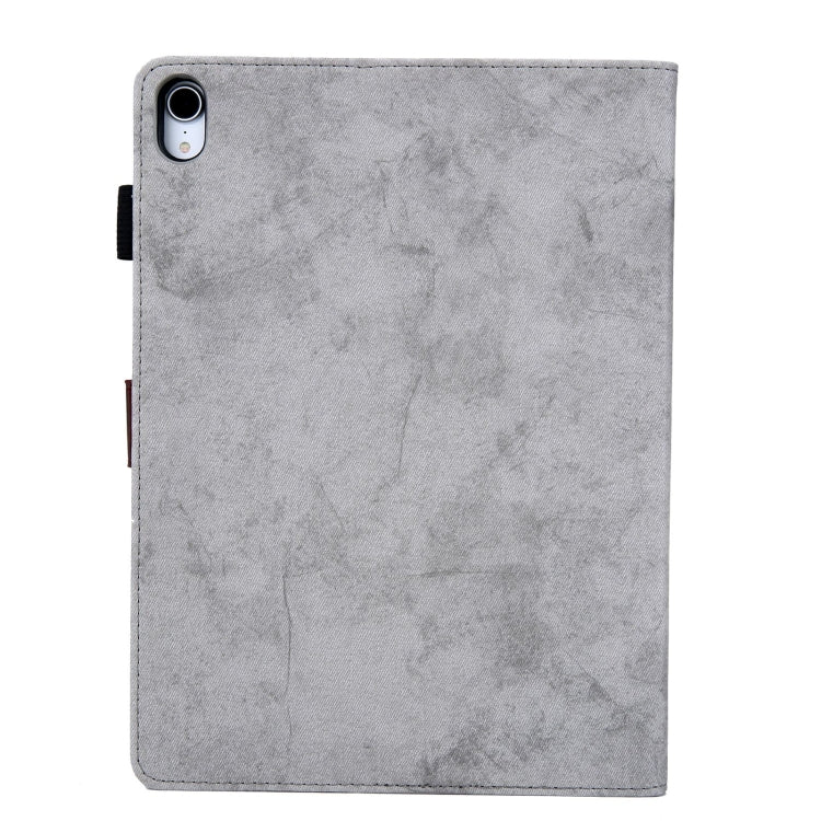 For iPad 2025 / 2022 Cloth Texture Leather Smart Tablet Case(Grey) - iPad 2025 / 2022 Cases by buy2fix | Online Shopping UK | buy2fix
