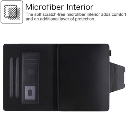 For iPad 2025 / 2022 Solid Color Metal Buckle Leather Smart Tablet Case(Black) - iPad 2025 / 2022 Cases by buy2fix | Online Shopping UK | buy2fix
