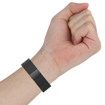 For Xiaomi Watch Color 22mm Milan Wrist Strap Watchband(Black) - Watch Bands by buy2fix | Online Shopping UK | buy2fix