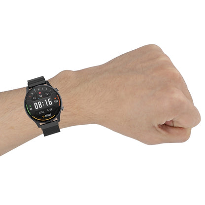 For Xiaomi Watch Color 22mm Milan Wrist Strap Watchband(Black) - Watch Bands by buy2fix | Online Shopping UK | buy2fix