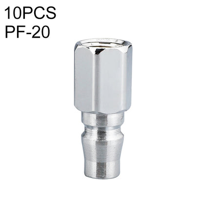 LAIZE PF-20 10pcs C-type Self-lock Air Tube Pneumatic Quick Fitting Connector - Interface Series by LAIZE | Online Shopping UK | buy2fix