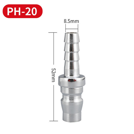 LAIZE PH-20 10pcs C-type Self-lock Air Tube Pneumatic Quick Fitting Connector - Interface Series by LAIZE | Online Shopping UK | buy2fix