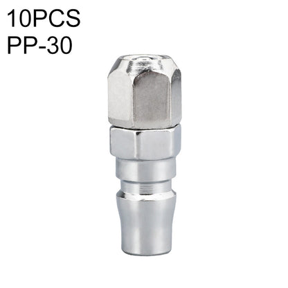 LAIZE PP-30 10pcs C-type Self-lock Air Tube Pneumatic Quick Fitting Connector - Interface Series by LAIZE | Online Shopping UK | buy2fix