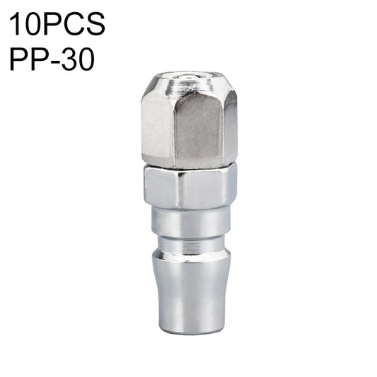 LAIZE PP-30 10pcs C-type Self-lock Air Tube Pneumatic Quick Fitting Connector - Interface Series by LAIZE | Online Shopping UK | buy2fix