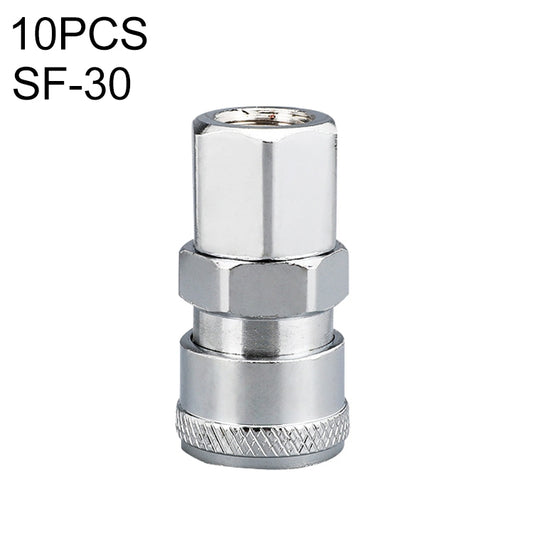 LAIZE SF-30 10pcs C-type Self-lock Air Tube Pneumatic Quick Fitting Connector - Interface Series by LAIZE | Online Shopping UK | buy2fix