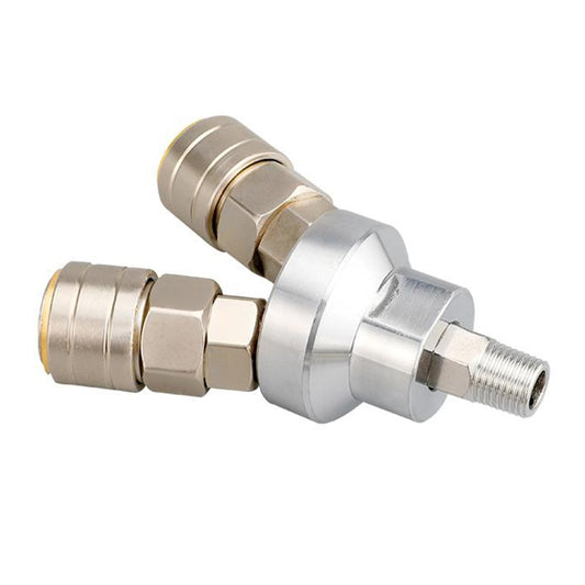 LAIZE Two Way G1/2 C-type Self-lock Pneumatic Components - Interface Series by LAIZE | Online Shopping UK | buy2fix
