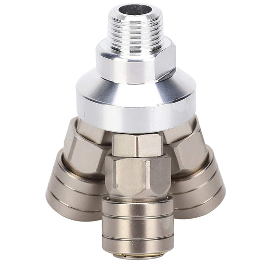 LAIZE Triplet G1/2 C-type Self-lock Pneumatic Components - Interface Series by LAIZE | Online Shopping UK | buy2fix