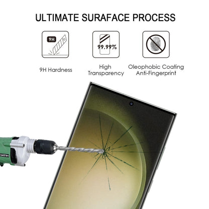 For Samsung Galaxy S23 Ultra 5G 3D Curved Edge Full Screen Edge Glue Tempered Glass Film - Galaxy S23 Ultra 5G Tempered Glass by buy2fix | Online Shopping UK | buy2fix