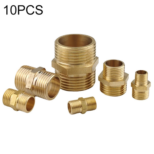 LAIZE 10pcs External Internal Connection Reducing Internal Thread External Thread, Caliber:2 Point by buy2fix