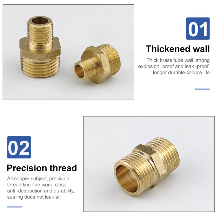LAIZE External Internal Connection Reducing Internal Thread External Thread, Caliber:4 Point-6 Point by buy2fix