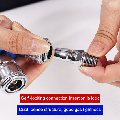 LAIZE Round Two Way C-type Self-lock Pneumatic Components - Interface Series by LAIZE | Online Shopping UK | buy2fix