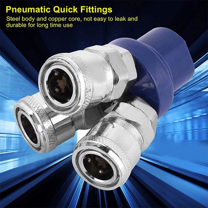 LAIZE Round Triplet C-type Self-lock Pneumatic Components - Interface Series by LAIZE | Online Shopping UK | buy2fix