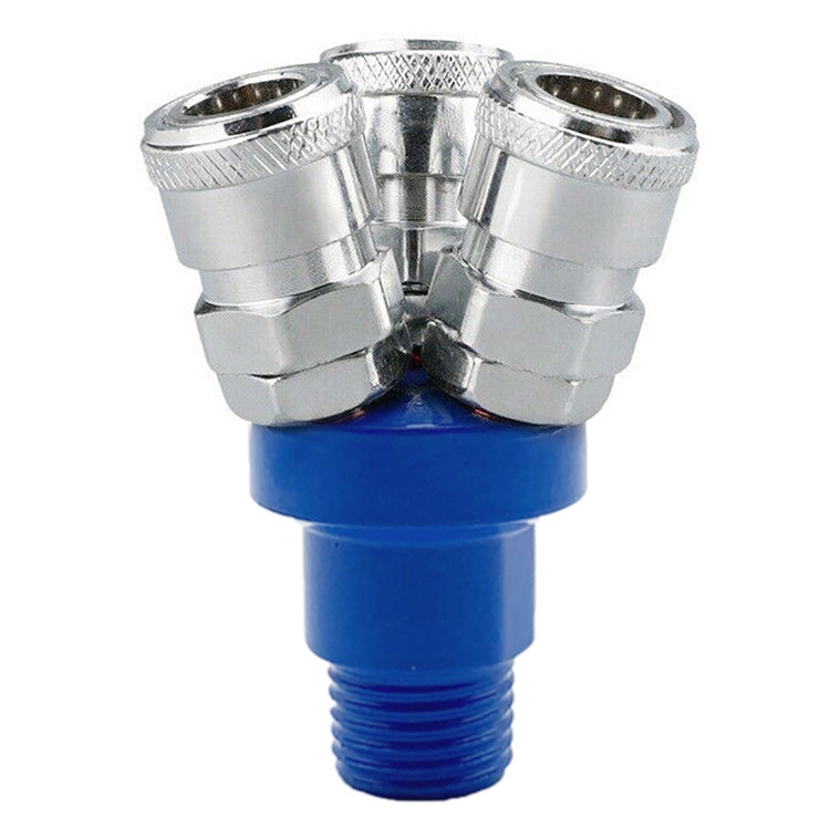 LAIZE Round Triplet G1/2 C-type Self-lock Pneumatic Components - Interface Series by LAIZE | Online Shopping UK | buy2fix