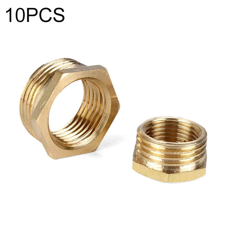 LAIZE 10pcs Compensation External Internal Connection Reducing Internal Thread External Thread, Caliber:2 Point-3 Point by buy2fix