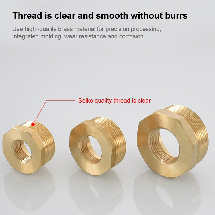 LAIZE 10pcs Compensation External Internal Connection Reducing Internal Thread External Thread, Caliber:2 Point-3 Point by buy2fix