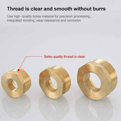 LAIZE 10pcs Compensation External Internal Connection Reducing Internal Thread External Thread, Caliber:2 Point-3 Point by buy2fix