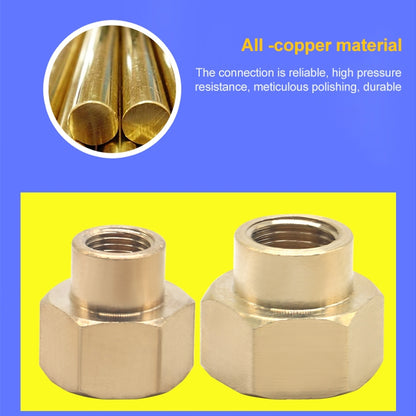 LAIZE 10pcs Internal Reducer Internal Thread External Thread, Caliber:4 Point by buy2fix