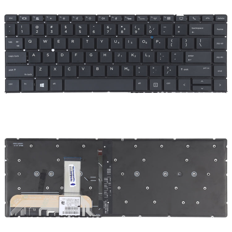 For HP Elitebook X360 1040 G4 1040 G5 US Version Keyboard with Backlight - Replacement Keyboards by buy2fix | Online Shopping UK | buy2fix