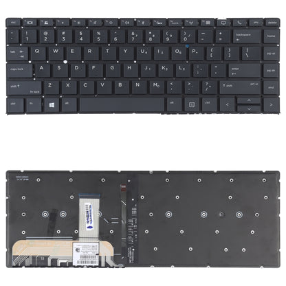 For HP Elitebook X360 1040 G4 1040 G5 US Version Keyboard with Backlight - Replacement Keyboards by buy2fix | Online Shopping UK | buy2fix