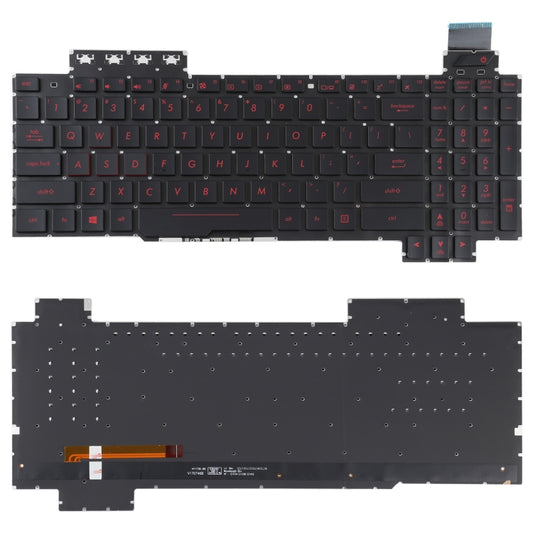 For Asus ROG FX503 FX503V FX503VM FX503VD US Version Keyboard with Backlight - Replacement Keyboards by buy2fix | Online Shopping UK | buy2fix