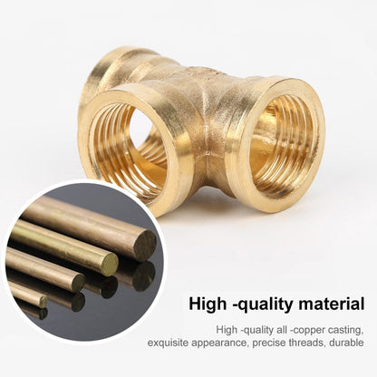 LAIZE Internal Thread Plumbing Copper Pipe Fittings, Caliber:3 Point(Three Way) - Interface Series by LAIZE | Online Shopping UK | buy2fix