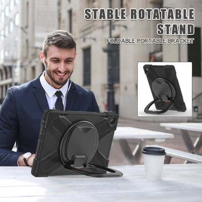 For Lenovo Tab M10 10.1 3rd Gen Silicone + PC Protective Tablet Case(Black) - Lenovo by buy2fix | Online Shopping UK | buy2fix