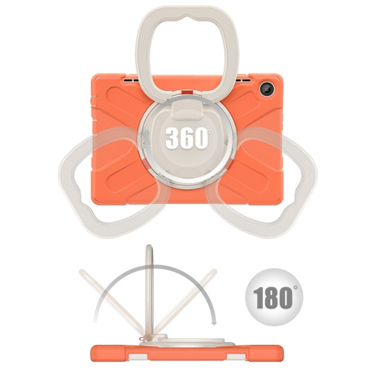 For Lenovo Tab M10 10.1 3rd Gen Silicone + PC Protective Tablet Case(Orange) - Lenovo by buy2fix | Online Shopping UK | buy2fix