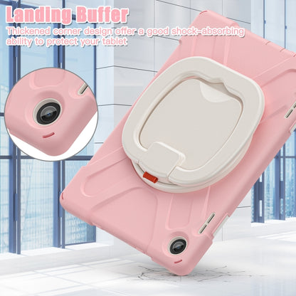 For Lenovo Tab M10 10.1 3rd Gen Silicone + PC Protective Tablet Case(Cherry Blossom Pink) - Lenovo by buy2fix | Online Shopping UK | buy2fix