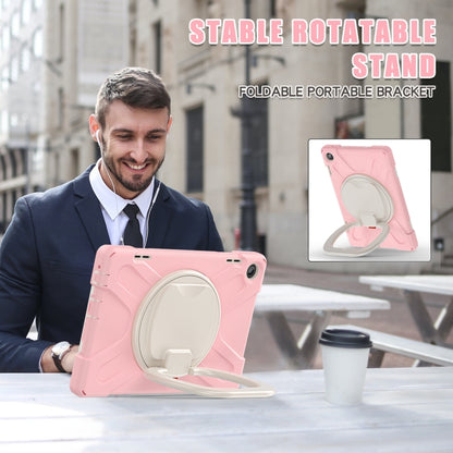 For Lenovo Tab M10 10.1 3rd Gen Silicone + PC Protective Tablet Case(Cherry Blossom Pink) - Lenovo by buy2fix | Online Shopping UK | buy2fix