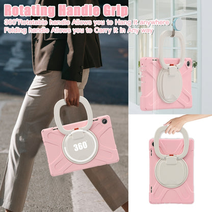 For Lenovo Tab M10 10.1 3rd Gen Silicone + PC Protective Tablet Case(Cherry Blossom Pink) - Lenovo by buy2fix | Online Shopping UK | buy2fix