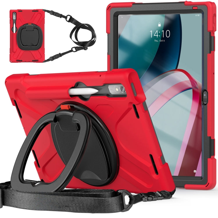 For Lenovo Pad Pro 2022 11.2 inch Silicone + PC Protective Tablet Case(Red) - Lenovo by buy2fix | Online Shopping UK | buy2fix
