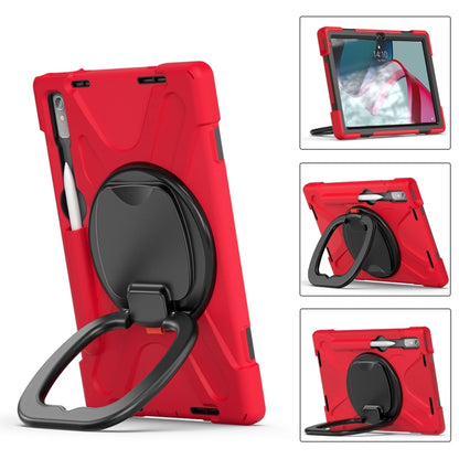 For Lenovo Pad Pro 2022 11.2 inch Silicone + PC Protective Tablet Case(Red) - Lenovo by buy2fix | Online Shopping UK | buy2fix