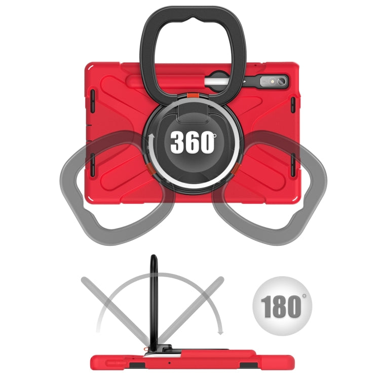 For Lenovo Pad Pro 2022 11.2 inch Silicone + PC Protective Tablet Case(Red) - Lenovo by buy2fix | Online Shopping UK | buy2fix