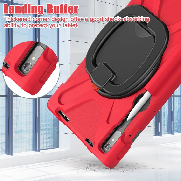 For Lenovo Pad Pro 2022 11.2 inch Silicone + PC Protective Tablet Case(Red) - Lenovo by buy2fix | Online Shopping UK | buy2fix