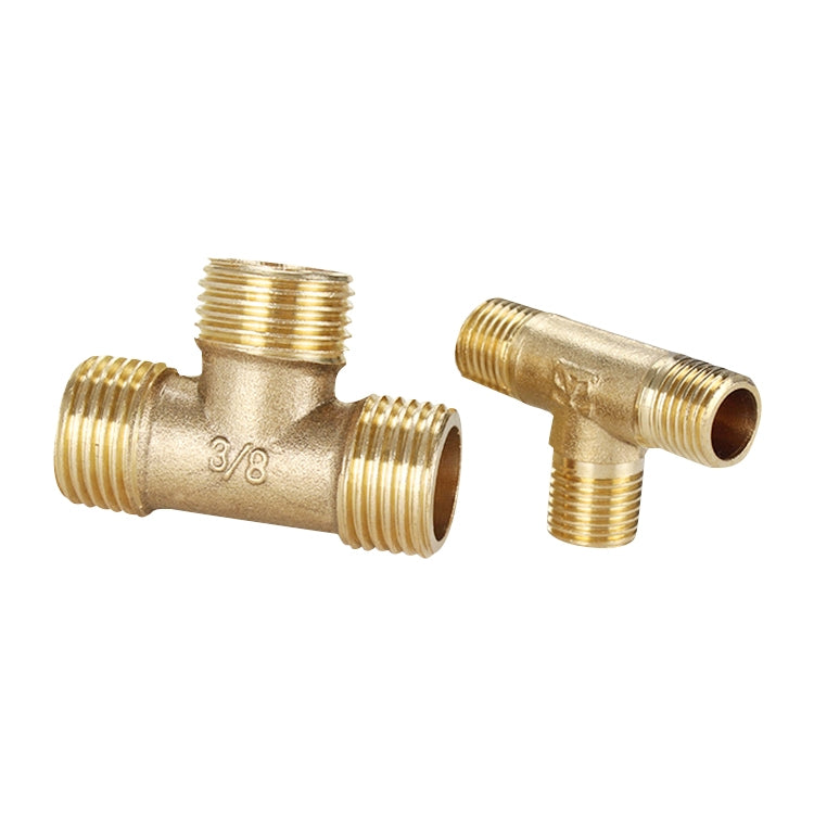 LAIZE External Thread Plumbing Copper Pipe Fittings, Caliber:1 Point(Three Way) - Interface Series by LAIZE | Online Shopping UK | buy2fix