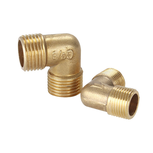 LAIZE External Thread Plumbing Copper Pipe Fittings, Caliber:2 Point(Elbow) - Interface Series by LAIZE | Online Shopping UK | buy2fix