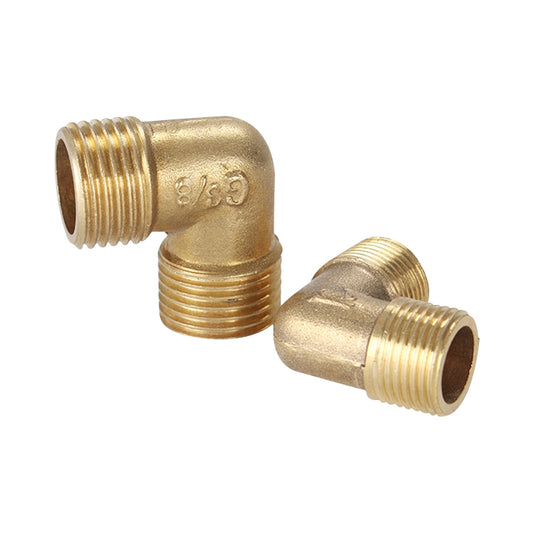 LAIZE External Thread Plumbing Copper Pipe Fittings, Caliber:3 Point(Elbow) - Interface Series by LAIZE | Online Shopping UK | buy2fix