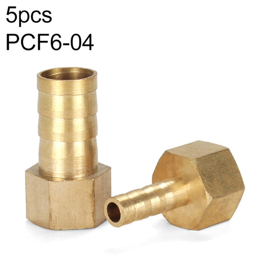 PCF6-04 LAIZE 5pcs Pneumatic Components Pagoda PCF Female Thread - Interface Series by LAIZE | Online Shopping UK | buy2fix