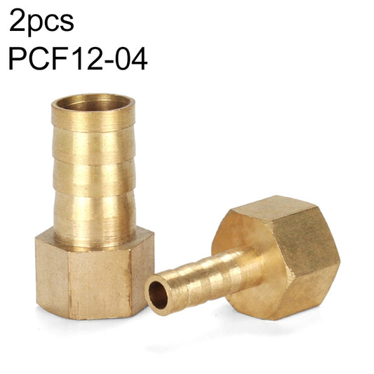 PCF12-04 LAIZE 2pcs Pneumatic Components Pagoda PCF Female Thread - Interface Series by LAIZE | Online Shopping UK | buy2fix