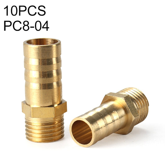 PC8-04 LAIZE 2pcs Pneumatic Components Pagoda PC External Thread - Interface Series by LAIZE | Online Shopping UK | buy2fix