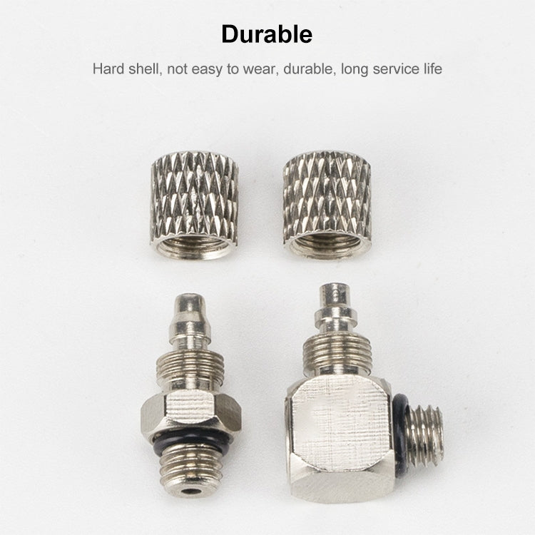 PL6-M5 LAIZE 10pcs Micro Trachea Quick Connector - Interface Series by LAIZE | Online Shopping UK | buy2fix